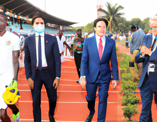 CAN 2023 : Le secrétaire d&rsquo;État américain Blinken visite le stade d&rsquo;Ebimpé en Côte d&rsquo;Ivoire