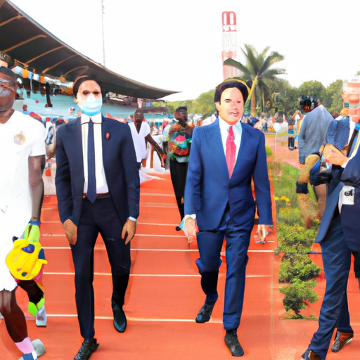 CAN 2023 : Le secrétaire d&rsquo;État américain Blinken visite le stade d&rsquo;Ebimpé en Côte d&rsquo;Ivoire