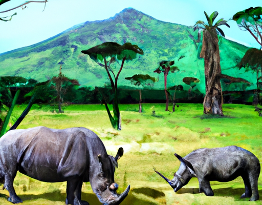 Le Kenya relocalise 21 rhinocéros noirs dans un parc privé