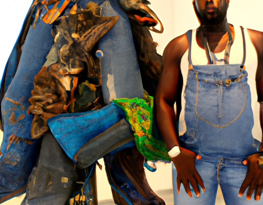 Artiste camerounais en Italie : des sculptures étonnantes créées à partir de jeans