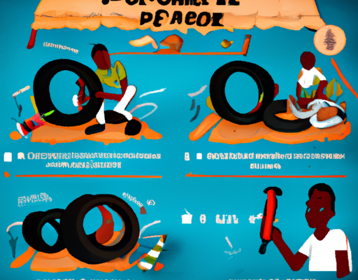 Nigeria : une entreprise transforme les pneus usés en objets recyclés
