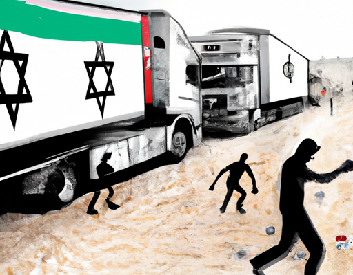 Militants bloquent camions d&rsquo;aide pour Gaza dans la guerre Israël-Hamas