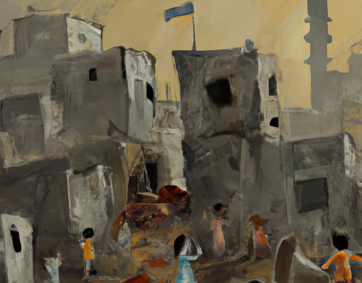 Enfants à Rafah, Gaza : face à une crise humanitaire « catastrophique ».