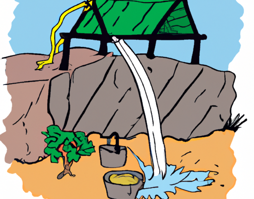 Villageois du Kenya stockent l&rsquo;eau dans des rochers