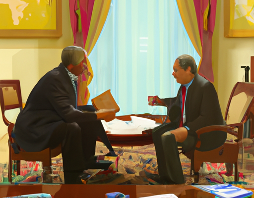 António Guterres rencontre Sameh Shoukry au Caire
