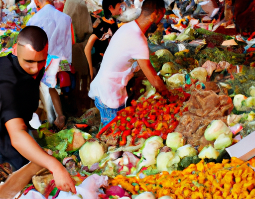 Marché subventionné en Algérie pour le Ramadan
