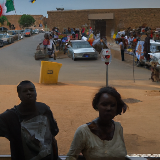 Des partis politiques et associations au Mali réclament une présidentielle. Créez une illustration mettant en avant l'unité, la diversité et l'espoir démocratique au Mali. Imaginez une scène symbolique avec des symboles de la démocratie et de l'unité nationale, reflétant l'appel à des élections transparentes et inclusives. Montrez la force et la diversité des voix politiques dans un contexte pacifique et optimiste.