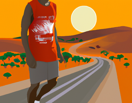L&rsquo;exploit d&rsquo;un joggeur traversant l&rsquo;Afrique.
