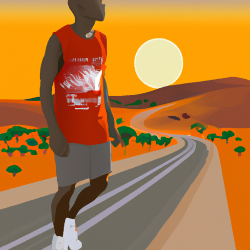 L&rsquo;exploit d&rsquo;un joggeur traversant l&rsquo;Afrique.