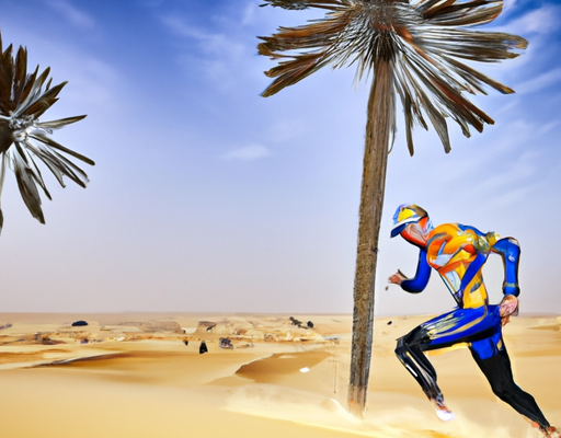 Russ Cook termine course en Tunisie