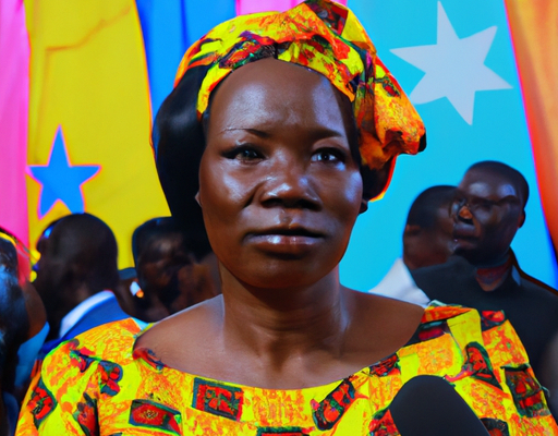 Première femme cheffe du gouvernement en RDC.