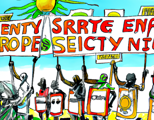 Marche au Kenya contre les énergies fossiles