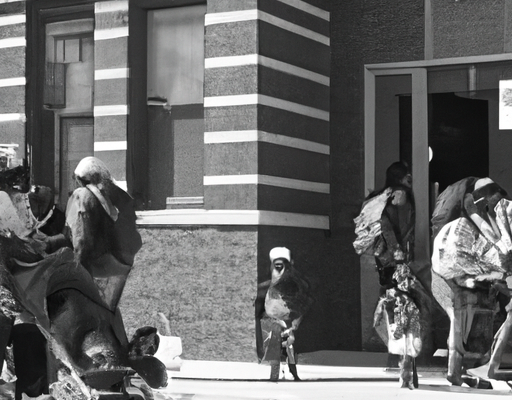nsions raciales à Chicago sur l&rsquo;aide aux migrants