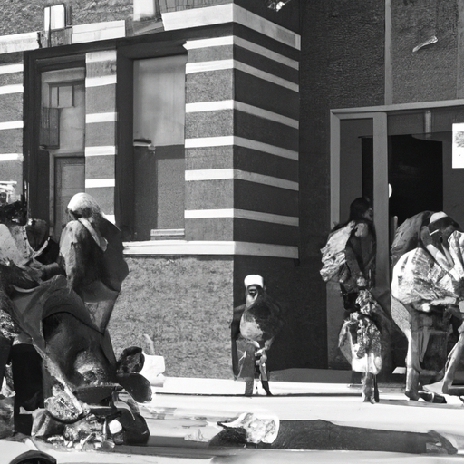 nsions raciales à Chicago sur l&rsquo;aide aux migrants