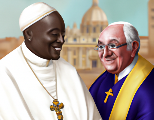 Rencontre entre le vice-président Bawumia et le pape François