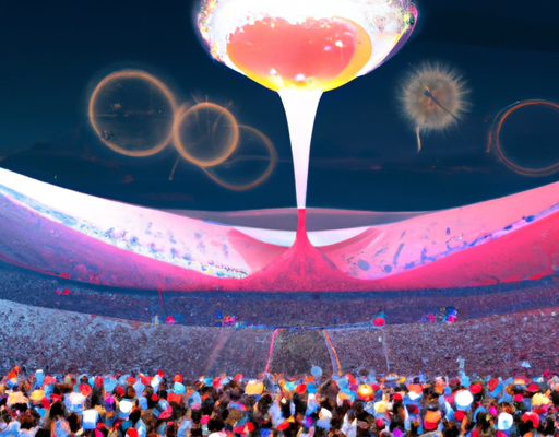 Arrivée de la flamme olympique pour les JO Paris 2024