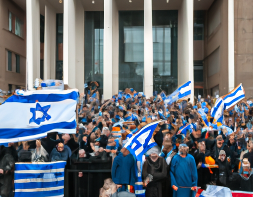 Manifestations pro-Israël à La Haye suite au « génocide » à Gaza