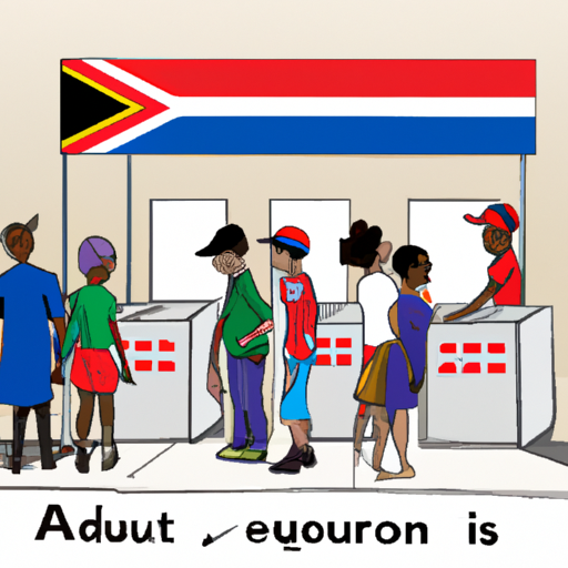Vote anticipé aux élections sud-africaines.