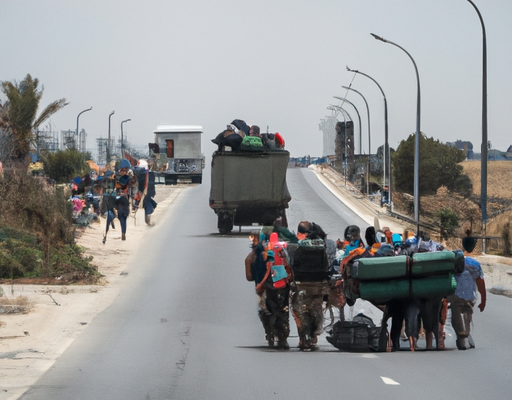 Israël évacue Rafah à Gaza.