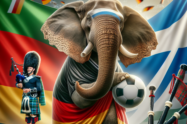 « Éléphant prédit victoire Allemagne contre Écosse Euro 2024 »