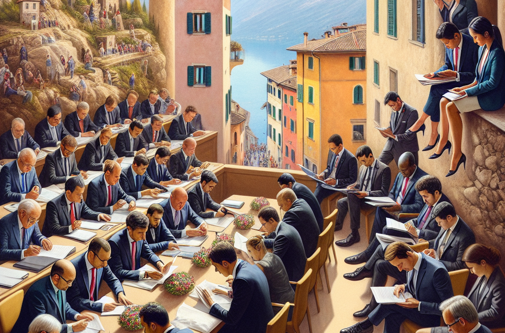 Italie : G7 au Travail, Conjoints Touristes