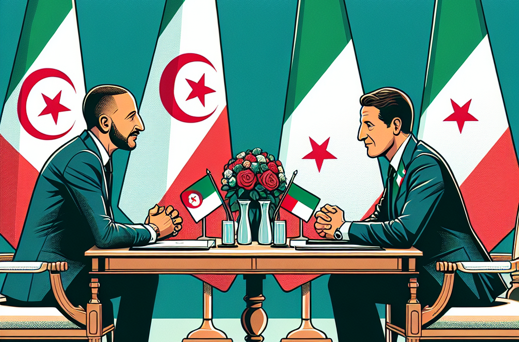 Rencontre entre Tebboune et Meloni au G7