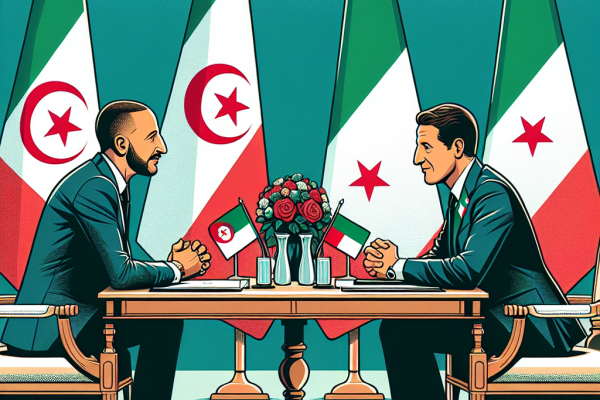 Rencontre entre Tebboune et Meloni au G7
