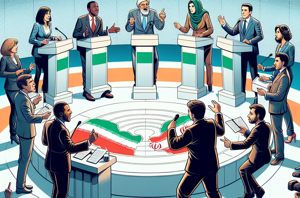 Débat télévisé entre candidats pour les élections en Iran