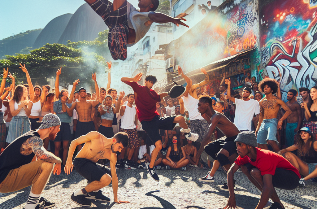 Danse urbaine à Rio: l&rsquo;essor des breakdancers