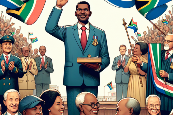 Investiture présidentielle de Ramaphosa en Afrique du Sud