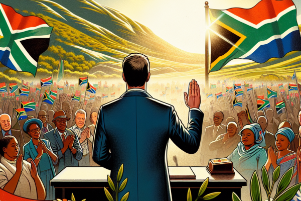 Ramaphosa prête serment pour son deuxième mandat en Afrique du Sud