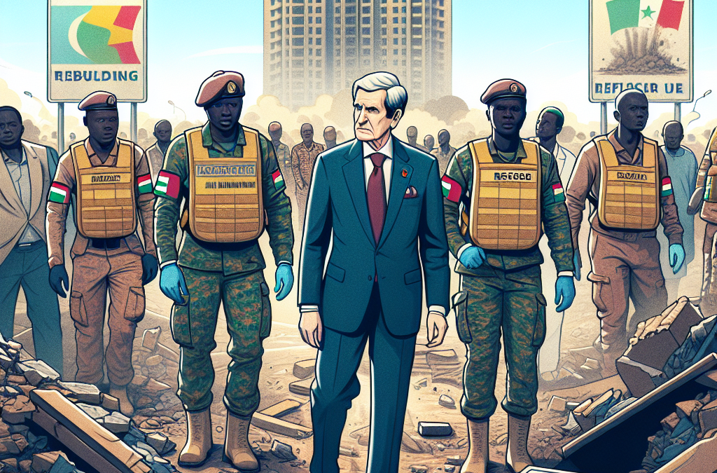 Le président se rend sur les lieux de l&rsquo;explosion au Tchad