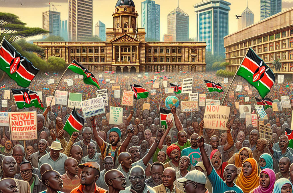 nsion au Kenya autour du projet de loi de finances