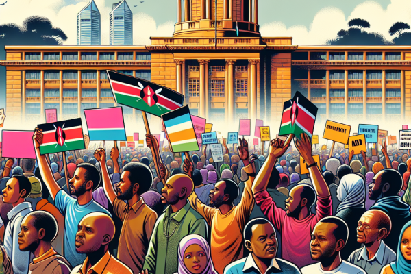 Opposition au Projet de Loi de Finances au Kenya