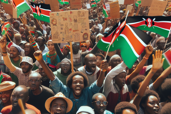 Manifestations massives au Kenya contre nouvelles taxes