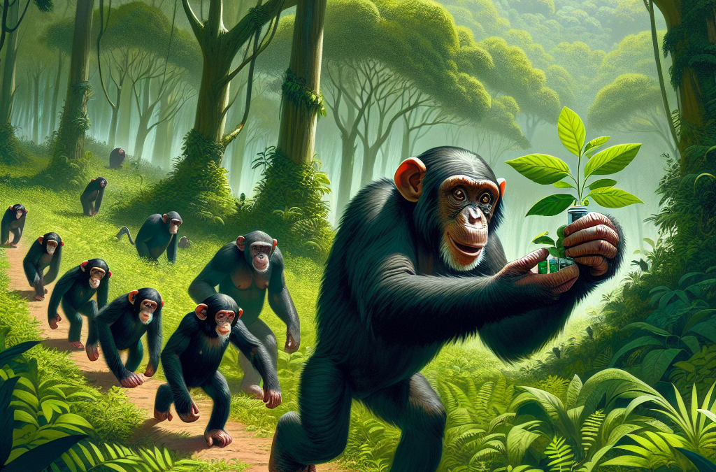 Chimpanzés : capables de s&rsquo;automédiquer