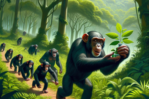 Chimpanzés : capables de s&rsquo;automédiquer