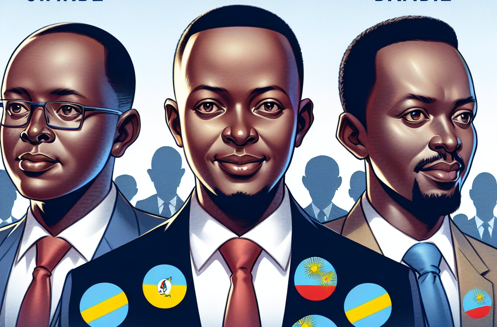 ois candidats en lice pour présidentielle rwandaise