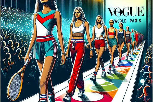 Événement « Vogue World Paris 2024 » célèbre le sport