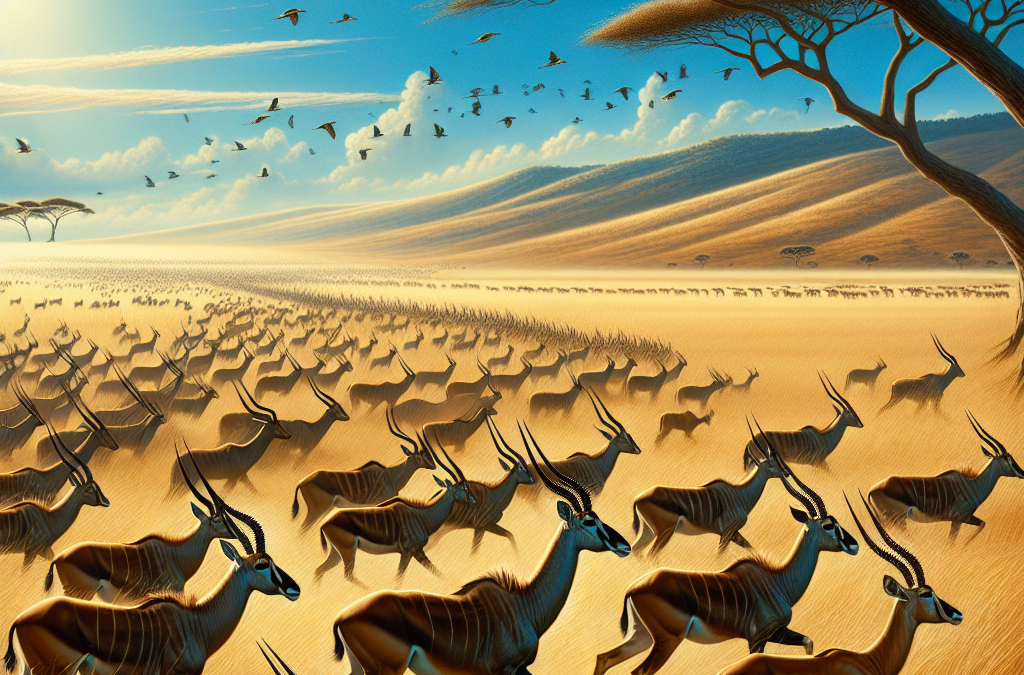 Migration antilopes menacée au Soudan du Sud