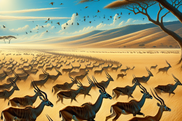 Migration antilopes menacée au Soudan du Sud