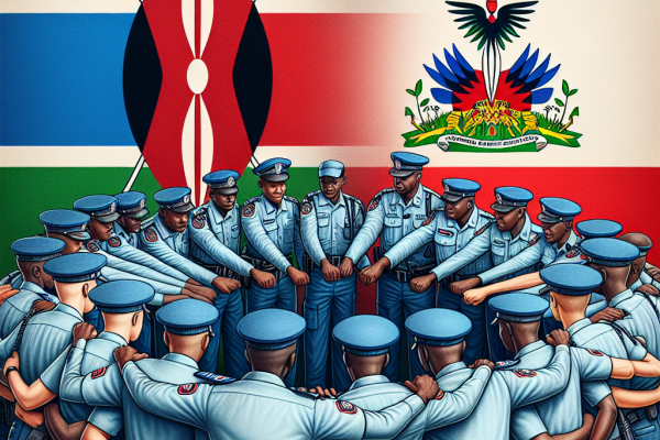 Haïti : l&rsquo;espoir inspiré par les policiers kényans
