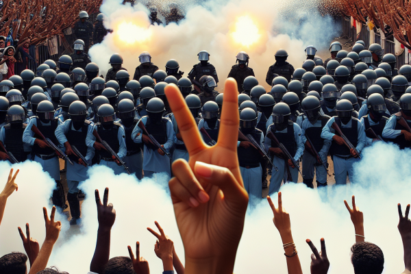 Violences policières au Kenya : manifestants dispersés par balles à blanc