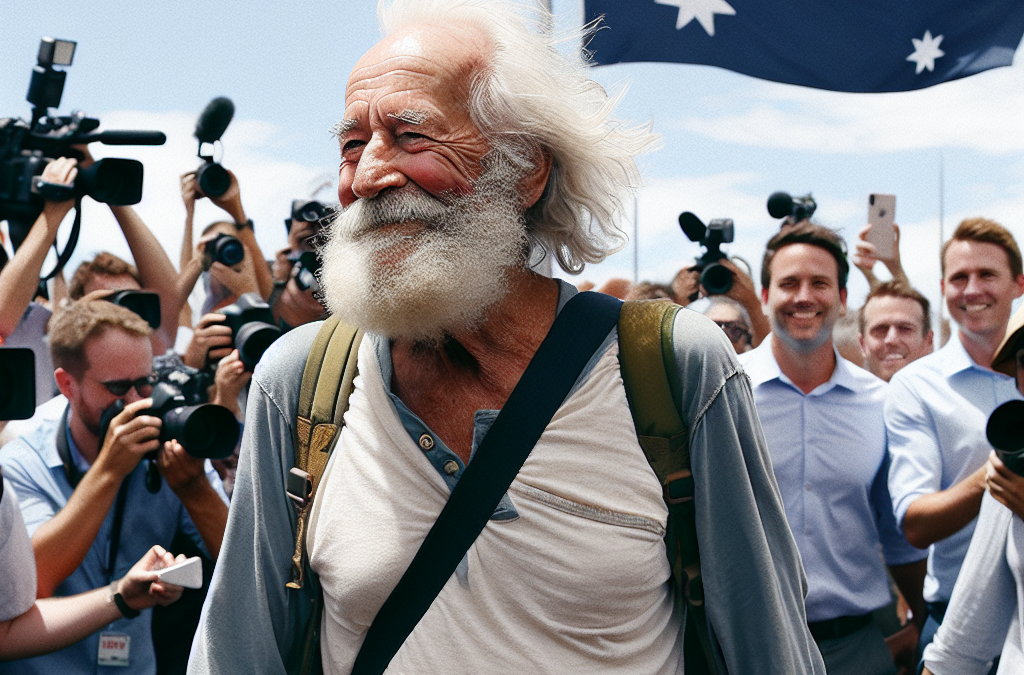 Julian Assange de retour en Australie après sa libération
