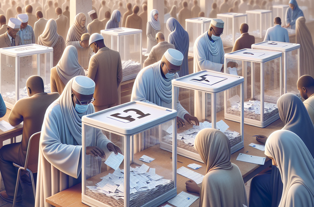Dépouillement des votes en cours en Mauritanie
