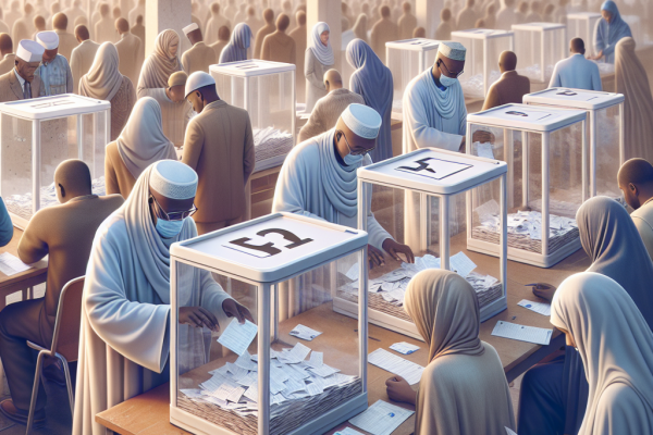 Dépouillement des votes en cours en Mauritanie