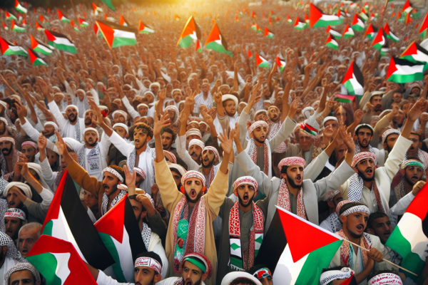 Manifestations massives de solidarité avec la Palestine au Yémen