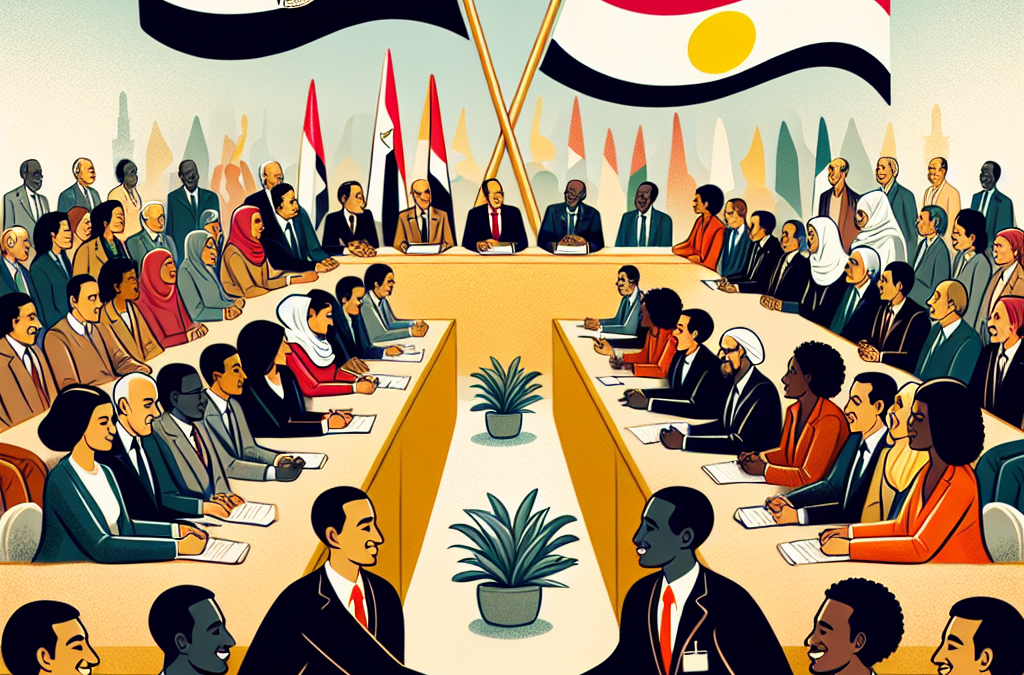 Conférence pour la paix au Soudan tenue en Égypte
