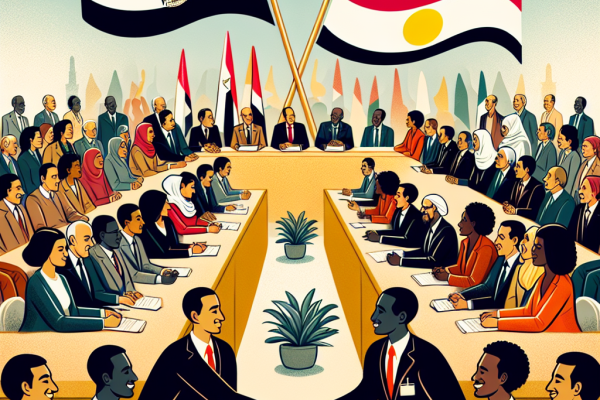 Conférence pour la paix au Soudan tenue en Égypte