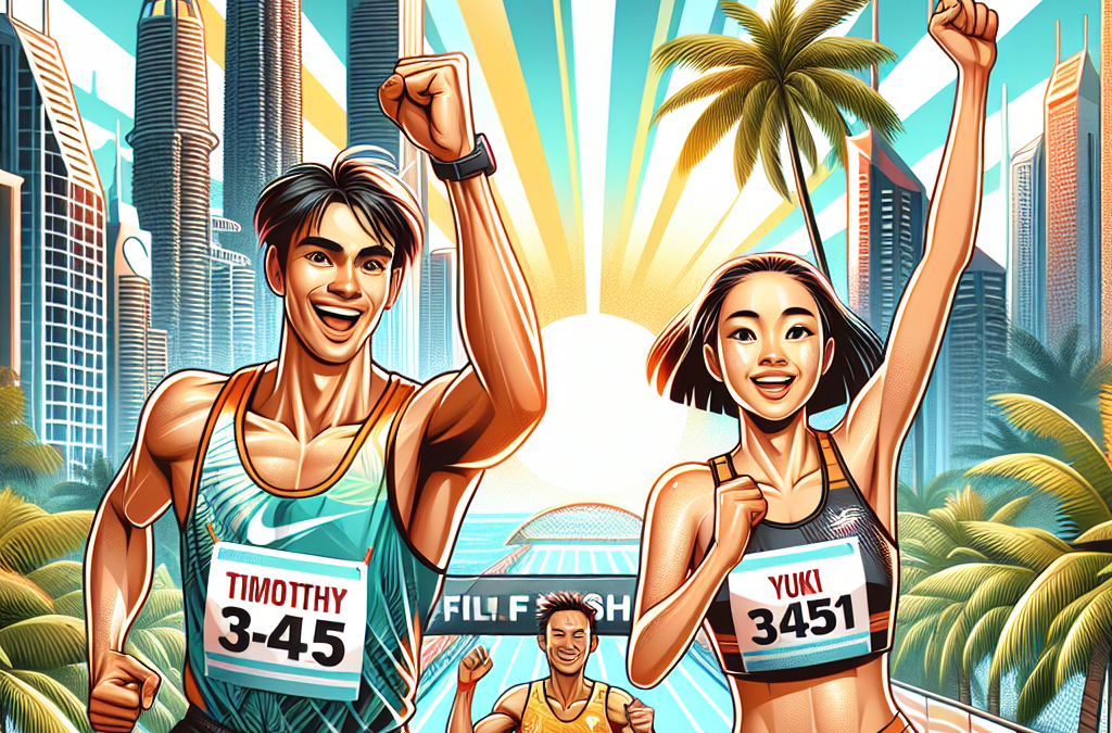 mothy Kattam et Yuki Nakamura remportent le Marathon de la Gold Coast